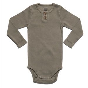 KidWild Vintage Bodysuit L/S - Moss 18-24 M